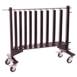 Sport-Thieme Hantel-Ablageständer "Gymnastikhanteln", Fahrbar -Fitnessgeräte Geschäft 138 9702 4