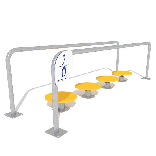 Agapito Outdoor-Fitnessgerät "Hindernisparcours" 2 Agapito Outdoor-Fitnessgerät "Hindernisparcours" – Bild 2